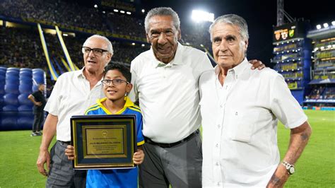 melendez boca|Boca Juniors: Julio Meléndez fue homenajeado con un lleno total .